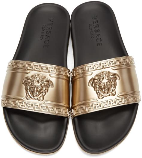 mens versace slides cheap|versace men's sandals for sale.